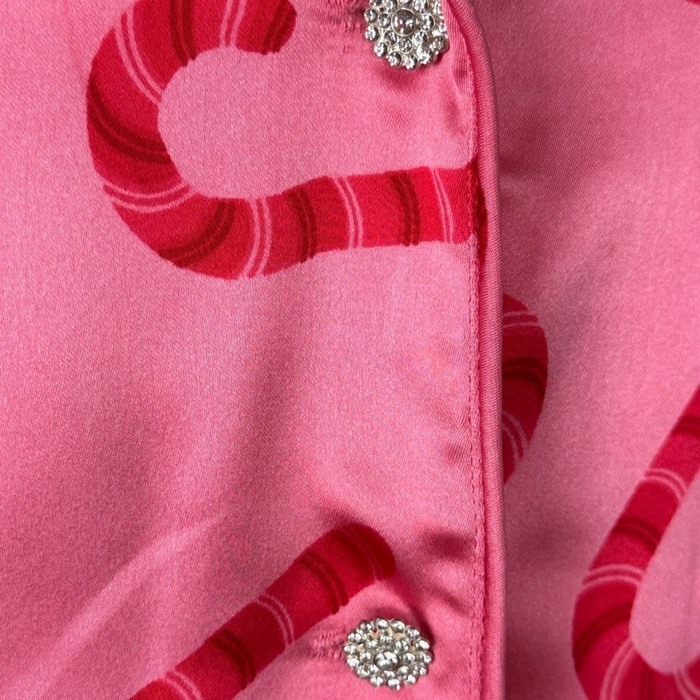 Buddy Love Pink Candy Cane Pajama Set - Picture 3 of 16